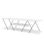Hanah Home Soporte para TV Canaz v2 Blanco y Negro